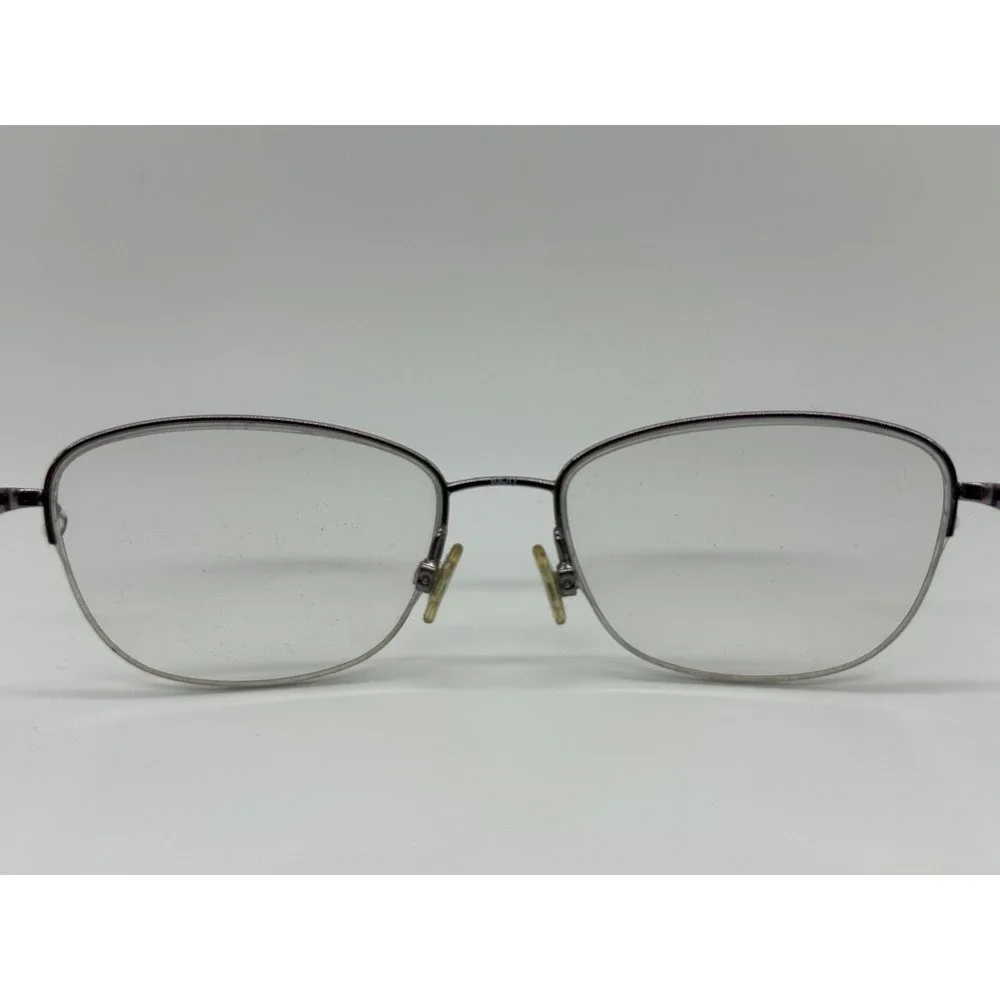 Jessica McClintock Purple Metal Half Rim Eyeglasses 53-17-135 -‎ Frames Only